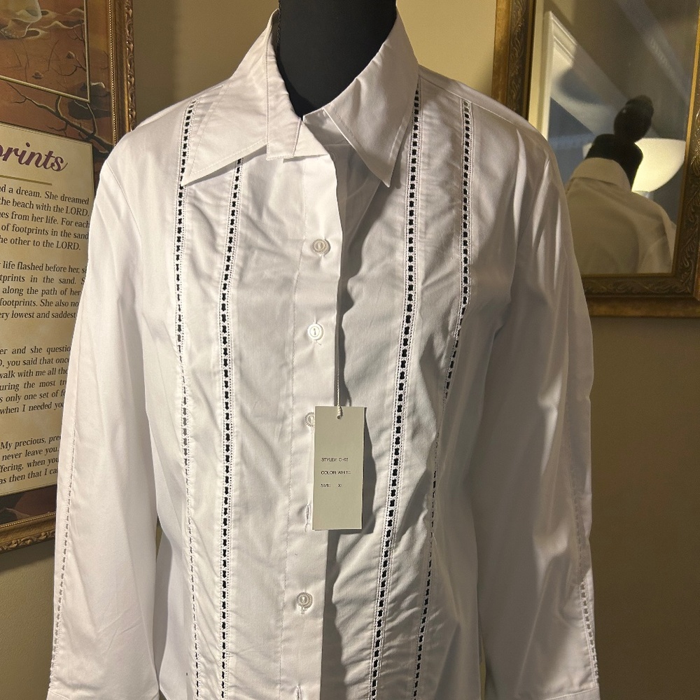 white blouse